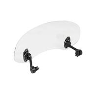 Parabrisas Cúpula Windshield para Suzuki GS 500 para Kawasaki para Ninja 400 para Kymco para Agility 125 Alerón Extensión Parabrisas Motocicleta Deflector Aire(Clear)