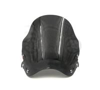 Parabrisas Cúpula Windshield para V-MAX1200 1985-2007 Parabrisas Deflector De Viento Doble Burbuja(Black)