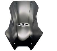 Parabrisas Cúpula Windshield para X-ADV 750 2021-2024 Motocicleta Touring Parabrisas Visera Deflector con Prises Air(Black)