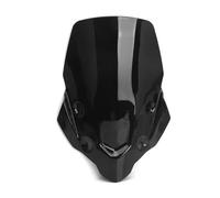 Parabrisas Cúpula Windshield para XL750 para Transalp 2023 2024 Parabrisas Delantero De Motocicleta Deflectores Viento Negro Ahumado Transparente(Black)