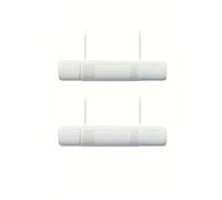 Parabrisas de aire acondicionado con protección contra viento, antiviento directo, escalable y ajustable, cubierta de guía de viento, deflector de salida, cubierta antipolvo for parabrisas.(2pcs)