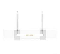 Parabrisas de aire acondicionado para unidades divididas de 60 a 110 cm de longitud, alas giratorias y desmontables, material transparente que no bloquea las señales remotas