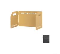 Parabrisas de aluminio de 3 paneles de 45 x 35 cm resistente al calor para | Aleación de aluminio de 0,5 mm, cada panel de 45 x 35 cm se pliega con bolsa de almacenamiento, ligero para uso en exteriores