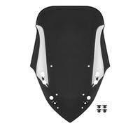 Parabrisas de carenado delantero de motocicleta compatible con Y-amaha X-MAX 300 XMAX300 X MAX300 XMAX-300 2017-2022 Deflector de viento Parabrisas Protector de pantalla (Negro)