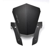 Parabrisas De Carenado Delantero Parabrisas para Motocicleta para MT 07 MT-07 FZ07 FZ-07 2013-2017, Deflectores De Viento, Carenado De Aluminio(Negro 1)