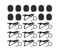 ＡＷＨＡＯ Parabrisas de Clip, Parabrisas de Espuma, Fácil de Usar, Compacto, Versátil, Equipo Profesional, 7.5 Mm