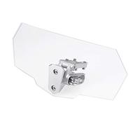 【 】 Parabrisas de deflector de viento ajustable universal para motocicleta