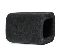 Parabrisas de espuma para micrófono USB Fifine AM8, filtro de micrófono de espuma de alta densidad que reduce el ruido y las emisiones para grabación, podcasting (negro)