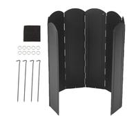 Parabrisas de estufa de camping,Parabrisas de estufa al aire libre | Placa a prueba de para accesorios de camping, cocina de picnic, mochilero, senderismo
