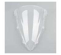 Parabrisas De La Motocicleta Deflector De Parabris para YZF R6 2003 2004 2005 para YZF-R6S 2006 2007 2008 2009 Parabrisas De Doble Burbuja Transparente para Motocicleta Protector De ABS