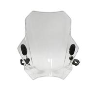 Parabrisas De La Motocicleta para ZONTES G1-125 2021-2023 Universal Motocicleta Parabrisas Cubiertas Pantalla Humo Lente Motos Deflector(Transparent)