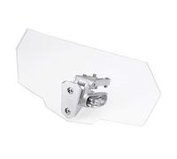 Parabrisas de la Motocicleta Universal Ajustable Transparente Parabrisas de la Motocicleta Deflector de Viento