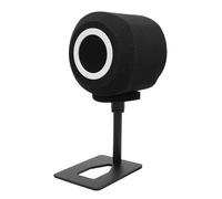 Parabrisas de micrófono de esponja de locadence, grabadores de guiradores con reducción de ruido de soporte kit de filtro pop, parabrisas de espuma absorbente para micrófono