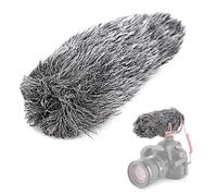 Parabrisas de Micrófono, Parabrisas de Micrófono de Capacitancia Furry para RODE VideoMic GO Grabadora al Aire Libre Cubierta de Viento Escudo Furry