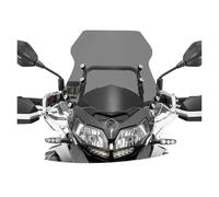 Parabrisas de Moto para Benelli para TRK502 para TRK502X para TRK 502 502X 552 para TRK552X Parabrisas Motocicleta Parabrisas Deflectores De Viento Carenabris(Soot 41CM)