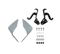 Parabrisas de Moto para CRF 1100L para África para Twin para Aventura para Deportes 2020-2023 Parabrisas Delantero Lateral De Motocicleta para CRF1100L Carenabris(Light Smoke)