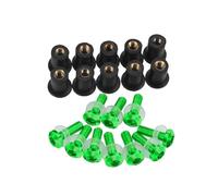 Parabrisas de Moto para CRF1100L para CRF1000L para África para Twin 1100 1000 para Adventure Sport Parabrisas Tuercas Pernos Tornillos Motocicleta Carenabris(Green)