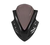 Parabrisas De Moto para Kawasaki para Ninja 400 2019-2020 250 300 2013-2018 Parabrisas Motocicleta Pantalla Deflectora Viento Doble Burbuja Carenabris(Carbon Brown)