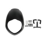 Parabrisas de Moto para Kawasaki para Vulcan S 650 EN650 VN 2015-2024 2023 2022 2021 Parabrisas De Motocicleta Carenado Deflector De Viento Carenabris(Matte Black)