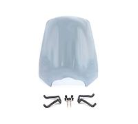 Parabrisas de Moto para Kawasaki para Vulcan S 650 EN650 VN 2015-2024 S para Cafe 17-20 Parabrisas De Motocicleta Soporte De Protección Parabrisas Carenabris(Grey)