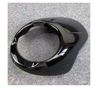 Parabrisas de Moto para Keeway, para Benda 302 C, V302C, para Rock 250, Parabrisas Motocicleta, Faro, Máscara Luz, Pantalla, Cubierta Lámpara Delantera Carenabris(Glossy Black)