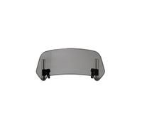 Parabrisas de Moto para KYMCO para Agility para Maxi 300i para Downtown 350i para Agility para City Extensión Parabrisas Motocicleta Spoiler Ajustable Carenabris(S Light Smoke)