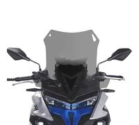 Parabrisas de Moto para LONCIN para VOGE DS 525X para 525DSX 525 para DSX para DSX525 Deflectores Viento para Parabrisas Motocicleta Visera Parabrisas Carenabris(Gray Add 15CM)