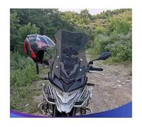 Parabrisas de Moto para Loncin para VOGE para Valico 300DS 500DS 650DS 650DS Parabrisas De Motocicleta Nuevo Carenabris(Grey 50cm)
