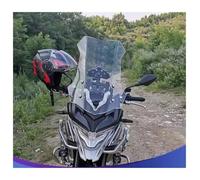 Parabrisas de Moto para Loncin para VOGE para Valico 300DS 500DS 650DS 650DS Parabrisas De Motocicleta Nuevo Carenabris(Transparent 55cm)