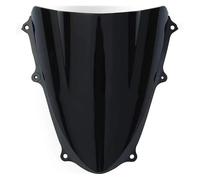 Parabrisas de Moto para Suzuki para GSXR1000 para GSXR 1000 K9 para GSX-R1000 2009 2010-2016 Parabrisas Deflectores Viento Parabrisas Doble Burbuja Carenabris(Negro)