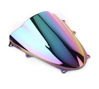 Parabrisas de Moto para Suzuki para GSXR1000 para GSXR 1000 K9 para GSX-R1000 2009 2010-2016 Parabrisas Deflectores Viento Parabrisas Doble Burbuja Carenabris(Iruidium)