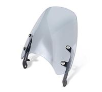 Parabrisas de Moto para Triumph para Bonneville T100 T120 1200cc T 100 para Thruxton 900 SR500 Carenado Faro Deflector De Flujo Aire Y Viento Parabrisas Carenabris(D)