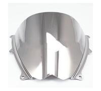 Parabrisas De Moto Parabrisas de Doble Burbuja Motocicleta para Suzuki para GSX-R1000 K7 K8 2007-2008 Carenabris(Chrome)