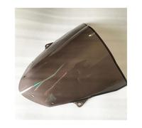 Parabrisas de Moto Parabrisas De Doble Burbuja para Kawasaki para Ninja ZX 6R 636 ZX-6R 2009-2018 2022 2023 Parabrisas para Motocicleta ZX6R Carenabris(Smoke)