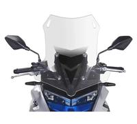 Parabrisas de Moto Parabrisas Delantero De Motocicleta para Loncin para VOGE DS525X DS 525X DS 525 X Parabrisas Elevado Deflector De Viento Carenabris(B)