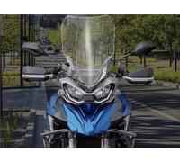 Parabrisas de Moto Parabrisas Elevado para Motocicleta para QJMOTOR QJ para SRT800 para SRT750 QJ750-7A 750X 800X QJ para SRT 800X para SRT800X Carenabris(52CM)