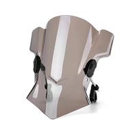 Parabrisas de Motocicleta Compatible con SUZUK B-King GSX1300BK Bandit 1200 1200s 1250s 600 GS500 GSXS750 SFV650 SV1000S SV650(Gray)