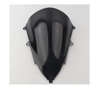 Parabrisas De Motocicleta Con Carenado Elevado Para Agrandado Para CBR650R 2019-2023 Deflector Viento(Black)