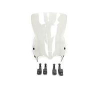 Parabrisas de motocicleta con tinte negro for SU&ZUKI Boulevard M109R Boss M109 R2 RZ M50 M90 2006-2014, deflector de aire delantero.(Clear Black)