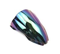 Parabrisas De Motocicleta De Doble Burbuja para ZX10R ZX 10R ZX-10R 2016 2017 2018 2019(Iruidium)