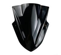 Parabrisas de motocicleta de larga duración para Ns200 negro ABS frontal deflector de viento escudo aerodinámico protector de pantalla ajuste fácil instalación pieza de repuesto para montar en