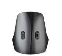 Parabrisas De Motocicleta, Deflector De Viento para CRF250L, CRF250S, CRF250M, CRF300L, CRF250 L/S, Pantalla De Parabrisas con Soporte. Protector De Carenado Deflector De Viento(Negro 1)