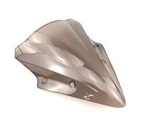 Parabrisas De Motocicleta, Deflector De Viento para Kawasaki para Ninja 650 para ER6F 2017-2019, Parabrisas De Carreras, Alerón. Carenabris Deflector De Parabrisas(Fumar)