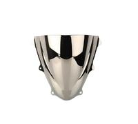 Parabrisas De Motocicleta, Deflector De Viento para Suzuki GSX-R GSXR 600 750 GSXR600 2011-2018 K11, Parabrisas Delantero. Carenabris Deflector De Parabrisas(Plata)