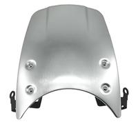 Parabrisas De Motocicleta Deflector Viento Carenado Faro Aluminio para BMW para R Nine T 2014-2022 carenabris Parabrisas Moto(Silver)