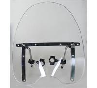 Parabrisas De Motocicleta, Deflector Viento para Yamaha Road Royal V Star V-Star 250 650 950 1100 1300 1600 Vmax 1200 1700 1900 Virago 1969-2017 Carenado Deflector Parabrisas(Claro)