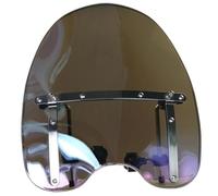 Parabrisas De Motocicleta, Deflector Viento para Yamaha Road Royal V Star V-Star 250 650 950 1100 1300 1600 Vmax 1200 1700 1900 Virago 1969-2017 Carenado Deflector Parabrisas(Iridio)