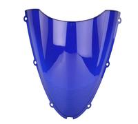Parabrisas De Motocicleta Doble Burbuja para para Ninja ZX6R ZX-6R 2005 2006 2007 2008 ZX636 2005-2006 Plástico ABS