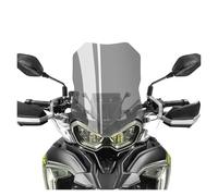 Parabrisas de Motocicleta para Benelli para TRK702 para TRK702X Parabrisas para TRK 702 702X Parabrisas con Cristal Frontal Transparente para Motocicleta Carenabris(56.5CM-1)