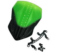Parabrisas De Motocicleta para Kawasaki para Z900 2017-2019 Parabrisas Motocicleta Deflector Viento Protector Parabrisas Moto Cúpula(Green)